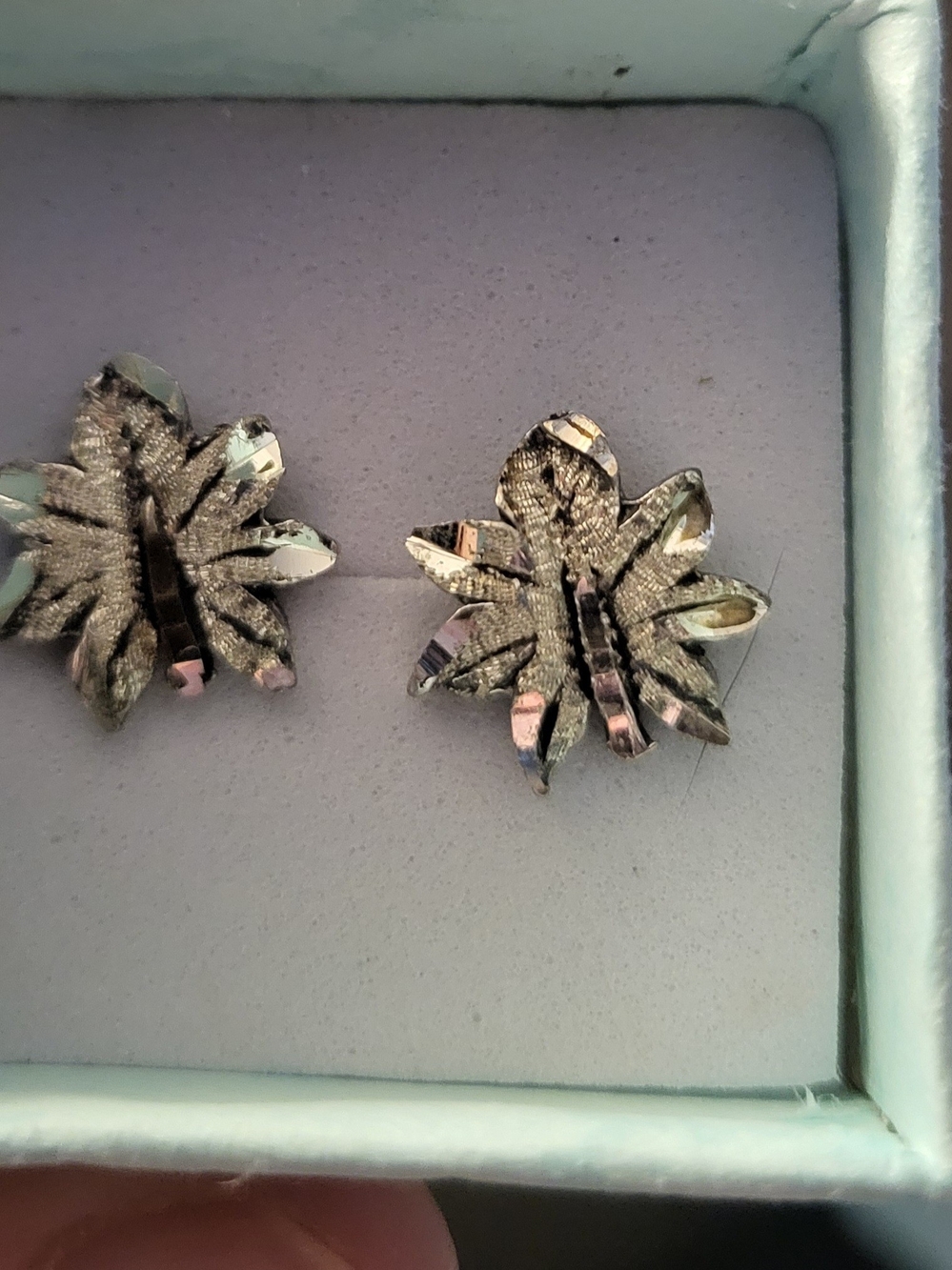 Black Hills Silver Earrings. Stamped, Langers?